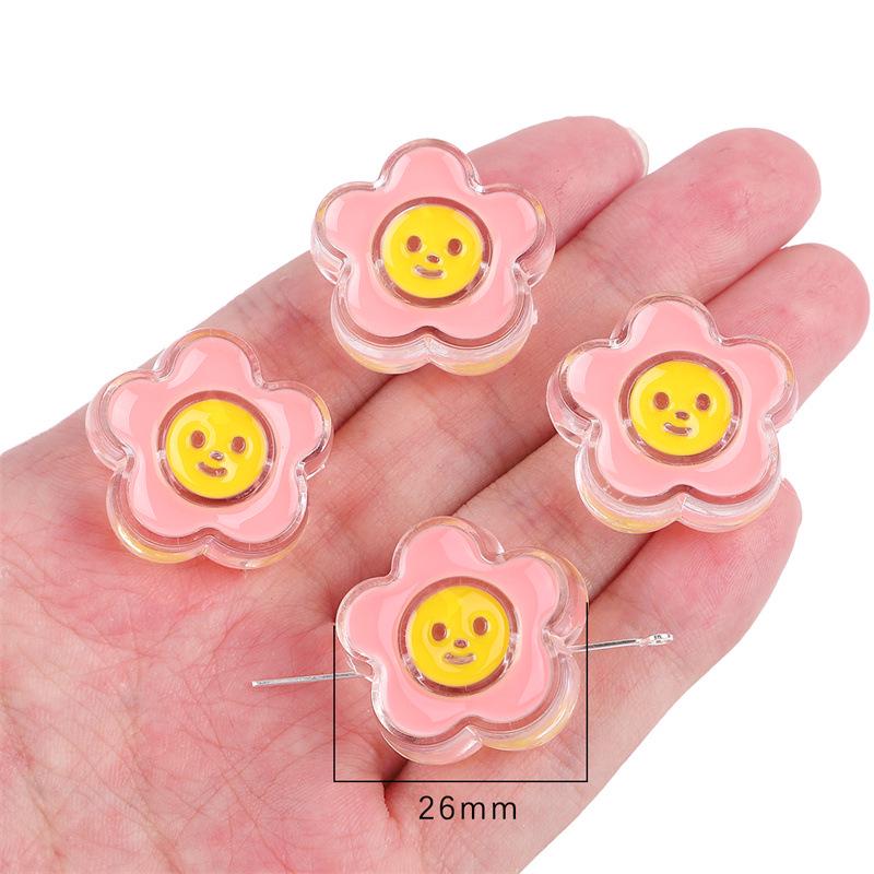 Kirschblüten Bär Acrylperlen DIY Handyketten-Set