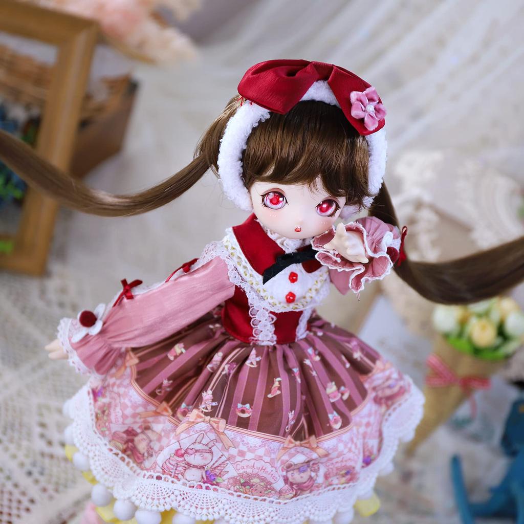 ICY Fortune Days Scale BJD Anime Movable Gift for Children Ages 8 and Up 1/4 Doll, Style, Painted, Figure, (Annie)