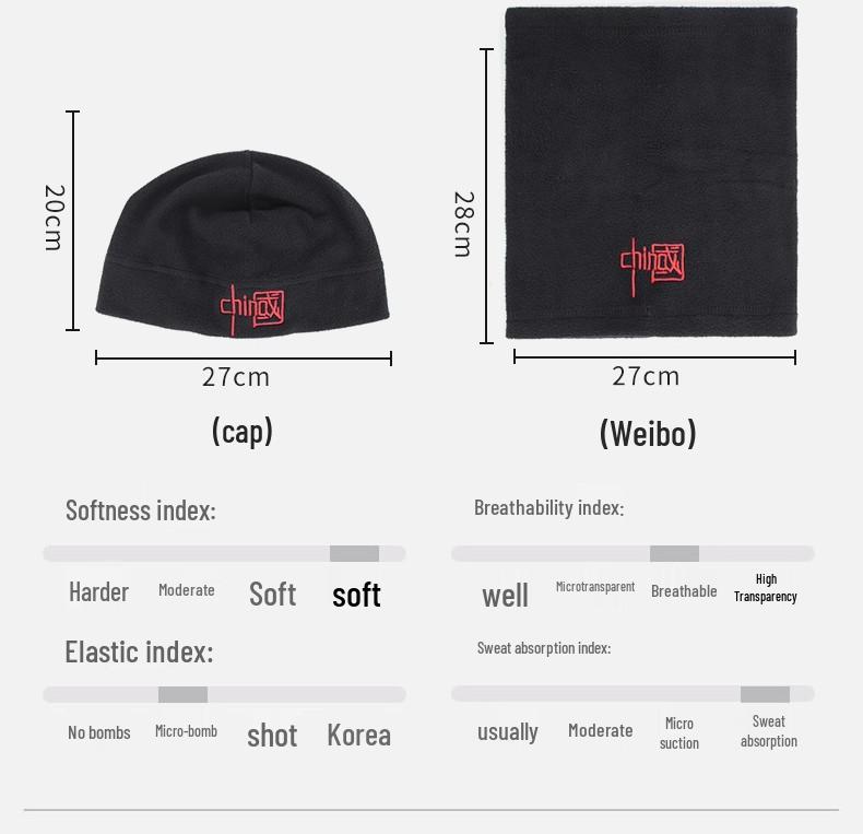 

Newcomer Exclusive: Winter Windproof Face Mask & Fleece-Lined Neck Gaiter Hat - Random Color, 1 piece