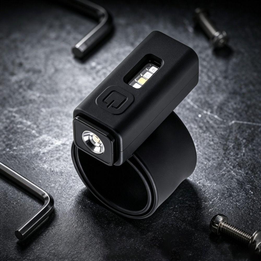 Multifunctional Wrist Flashlight Dual Source Hands-Free Flashlight Mini Portable Torch  Camping