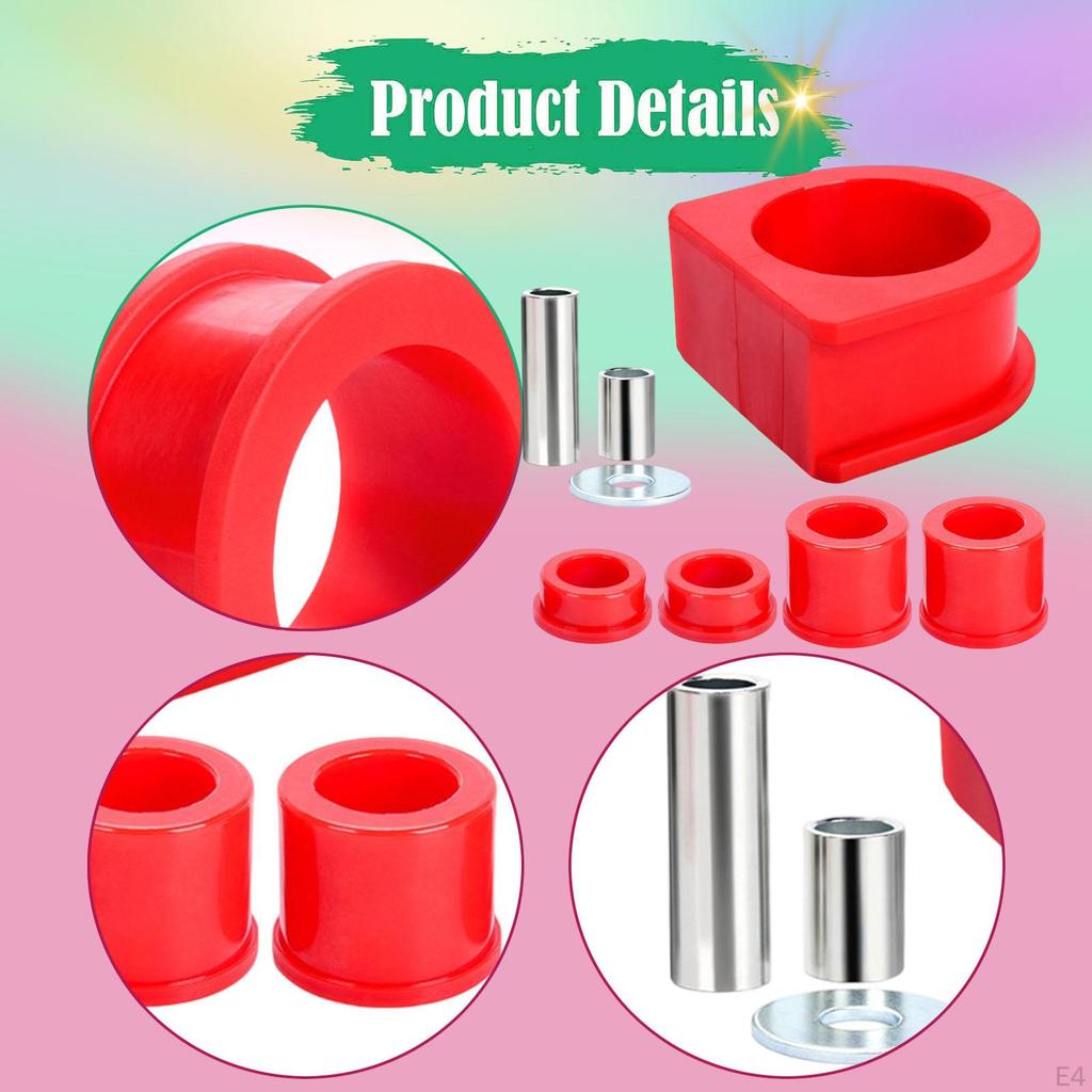 Automotive Steering Bushing Set for Rack And Pinion, Easy Installation Accessories,
