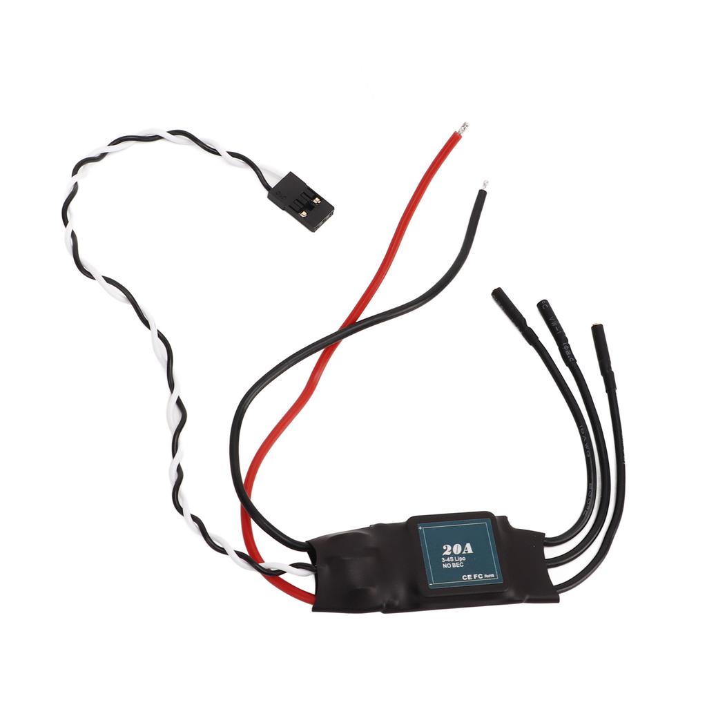 20A Brushless ESC 3?4S Electric Speed Controller for RC Car Boat Underwater Propeller