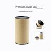 Eco-Friendly Kraft Paper Tea Canister - Specialty Green and Flower Tea Cylinder Packaging Box