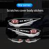 ABCDFD1Car Rearview Mirror Door Sideways Side Decoration Stickers For K9 Sportage Niro K5 Carnival EV6 EV9 EV3 K8 Stinger Forte