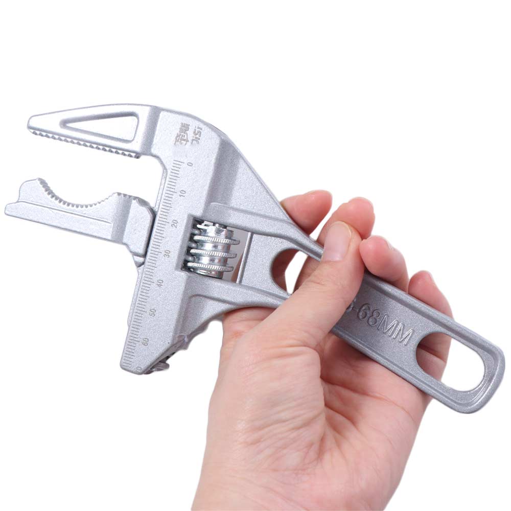 Short Handle Bathroom Wrench Adjustable Plumbing Wrench Adjustable Spanner  Tubing Hand Tool