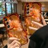 Phone Case: 2D Flat Samsung Galaxy A34 A35 S20 S22 S21 FE Plus Ultra Protective Case, Starlight Peach Rose, Christmas and Halloween Holiday Gift