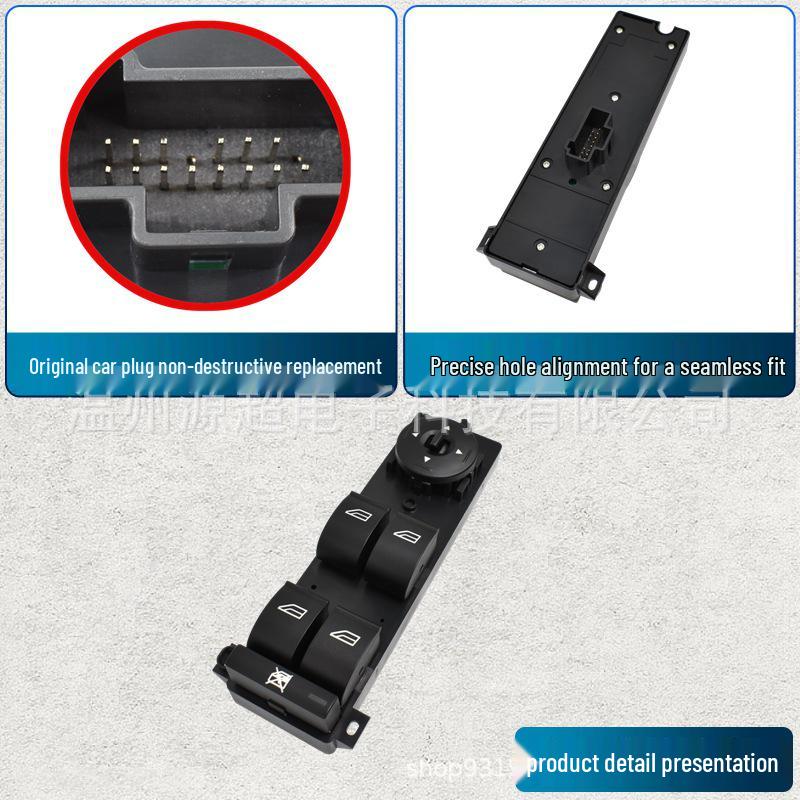 Ford Focus Power Window Switch Knob 3M5T-14A132-AB