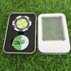 Golf Green Reader with Hat Clip High-Precision Compact Size Portable Bubble Level Golf Putting Green Reading Aid