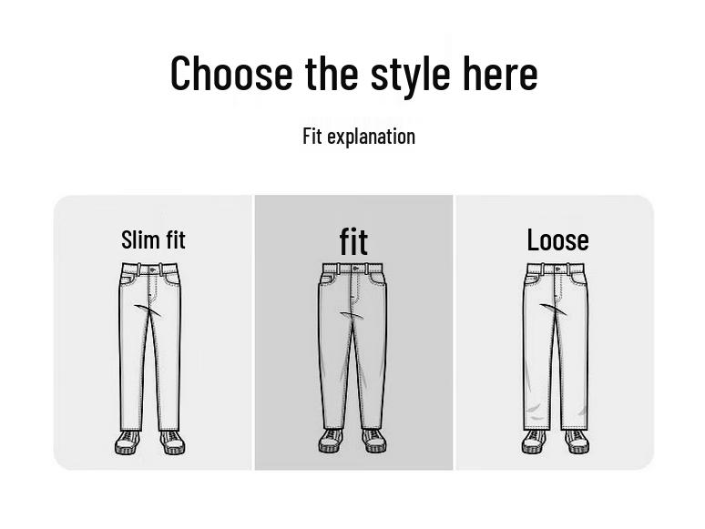 JEEP Men's Retro Casual Straight-Leg Jeans