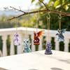 Fantasy Dragon Ornaments Advent Calendar, 2D Christmas Countdown Box with Calendar Acrylic Pendants, Festive Tree Hanging Decor, Holiday Gift Decor