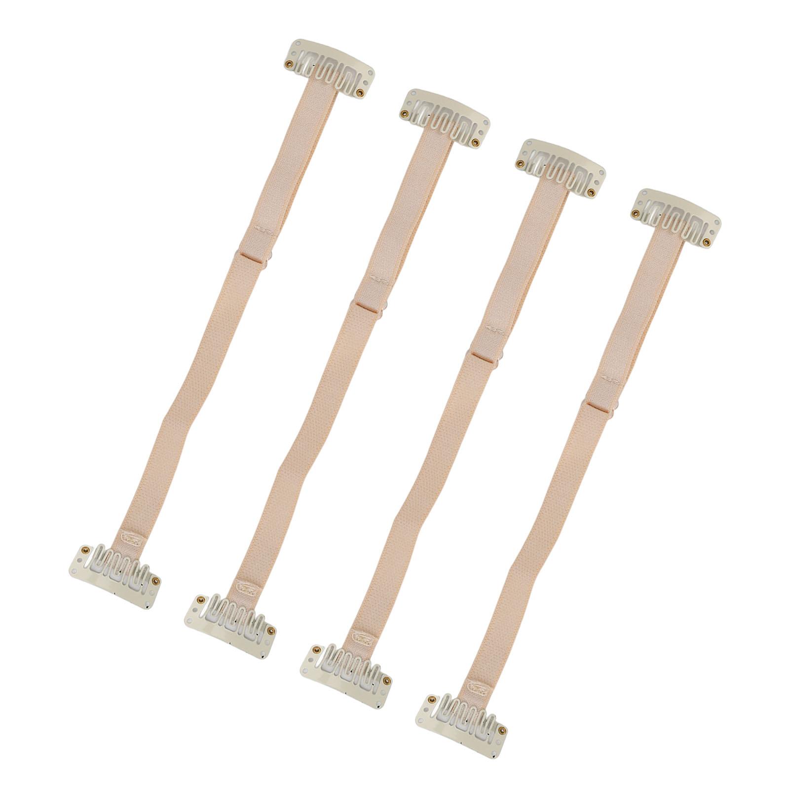 

4 шт. ленты для подтяжки лица с зажимом, женские регулируемые эластичные ремешки для подтяжки лица, патч для волос, белый