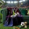 Aston Villa Fc Crest Throws Blanket Flannel Blankets Plush for Couch Bed Gifts for Men Women Travel picnic blanket Christmas fan gifts