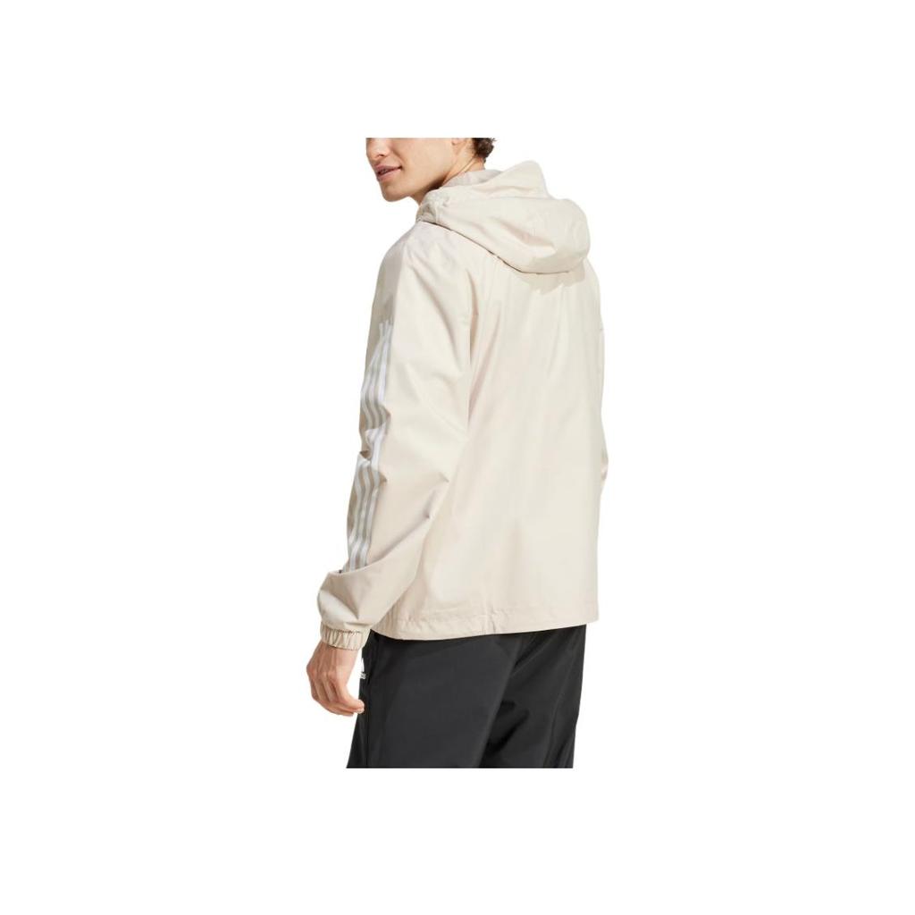 New Adidas ESSENTIALS SS24 Essentials RAIN.RDY Jacket Jackets Coats Men's Ecru IX8893