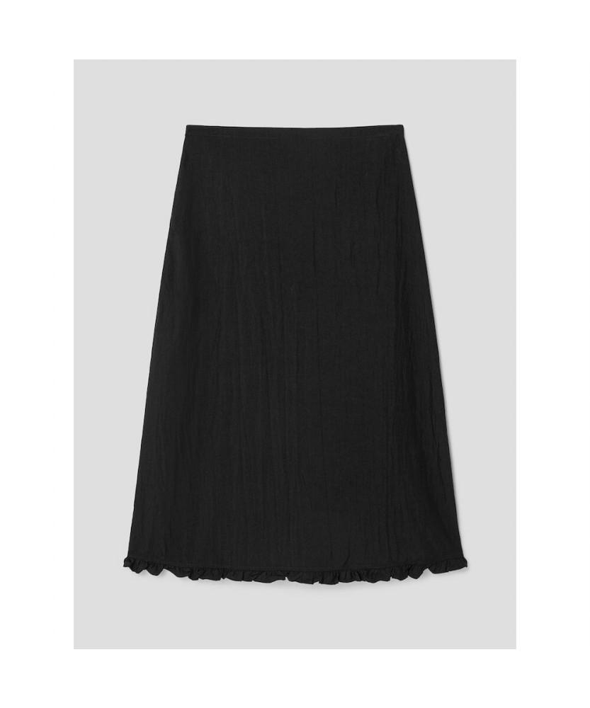 8SECONDS Frill Wrap Skirt Black