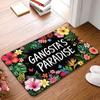 Abstract Art Crystal Velvet Entrance Door Mat