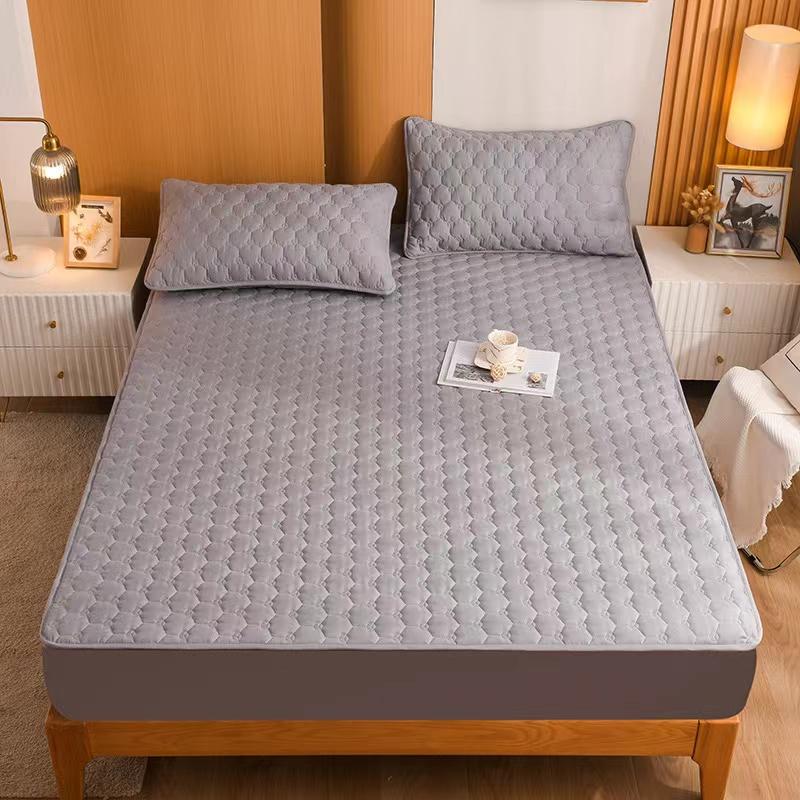 Hochwertiger, wasserdichter, gesteppter Matratzenbezug, all-inclusive, antibakteriell, Spannbettlaken für Mutter und Kind, kein Kissenbezug