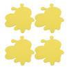 4PCS Pollinator Watering Station EVA Foam Lightweight Floating Bee Waterer for Outdoor Garden