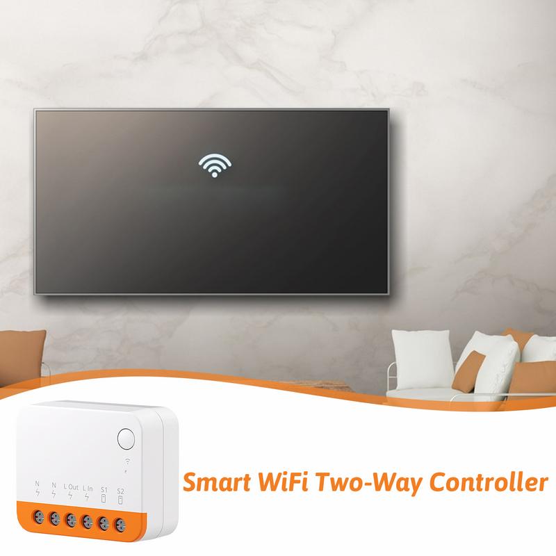 Smart WiFi Light Controller Smart Controller Remote Control Two-Way Controller Smart Button With Timing Function Voice/App