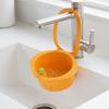 4PCS Hanging Food Scrap Filter Rack Removable Fruit Washing Basket Kitchen Garbage Filter  Bathroom