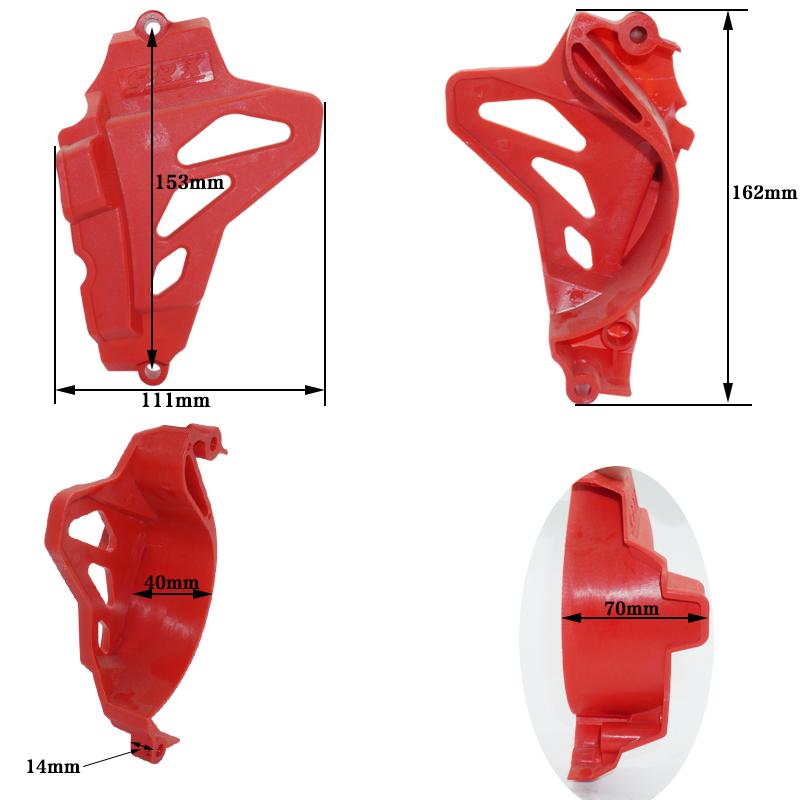 Small Engine Sprocket Cover shield For Zongshen ZS166FMM CB250D-G CQR KAYO T4 cross-country motorcycle performance
