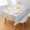 Oil-Proof Waterproof Nordic Rectangular Tablecloth for Students