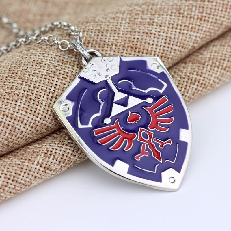 Legend of Zelda Ciondolo Kingdom Tears Accessori per giochi di ruolo Maglione Catena Collane da uomo e da donna Giocattoli Gioielli Regali