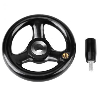 Lathe Handwheel Round CNC 3D Printer Spoke Hand Wheel Machine for Lathe Milling Machine 100/125/160/200/250mm Handwheel