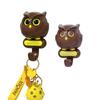 Owl-Shape Hook Multipurpose Hat Scarf Key Hanging Hook Wall Storage Rack Kitchen Bathroom Organizer Hanger