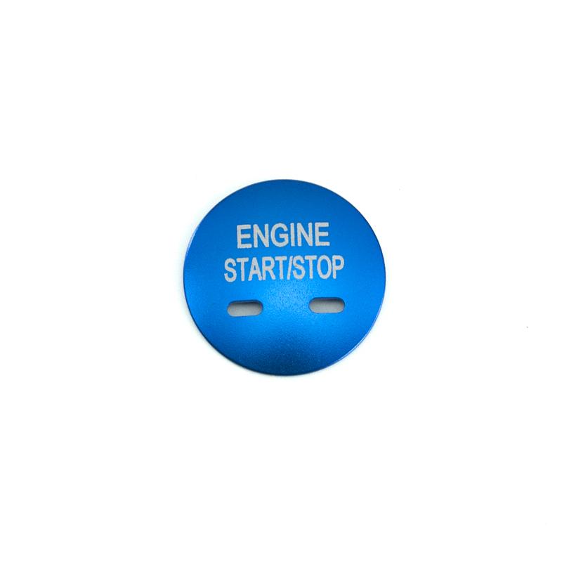 Engine start stop button Decoration Patch Ring Metal Car Stickers For Cadillac CT5 CT6 CTS XT5 XTS Interior Accessories Trim AHO1