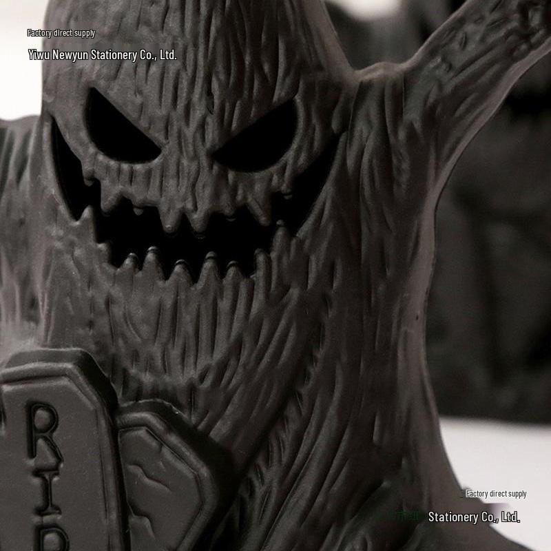 Spooky Ghost Tree Glow Lantern Halloween Decoration