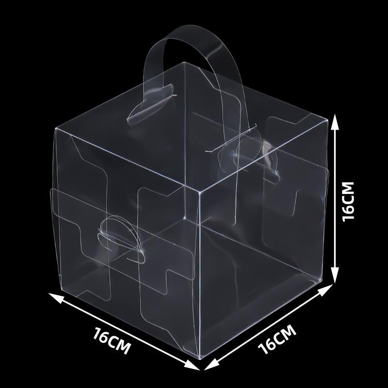 Innovative PVC and PET Transparent Square Packaging Boxes: Ideal for Gifts, Storage, and Dust - Proof Protection