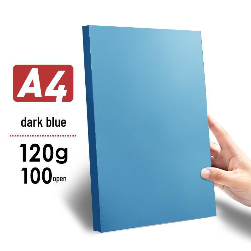 Zpevněný barevný kartonový papír Yuanhao A4 - 120G/160G pro kutily, tvoření ve školce a tisk