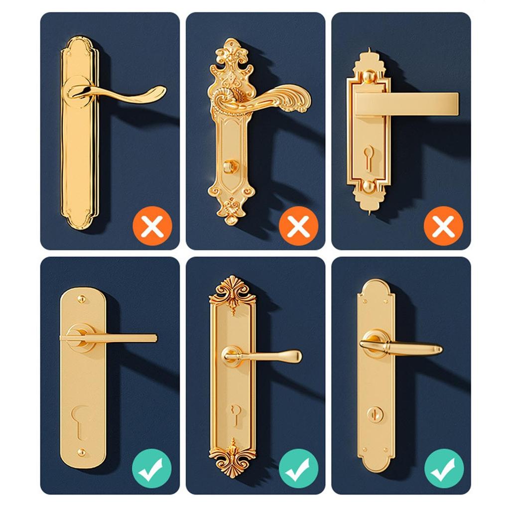 Nakładka na klamkę, silikonowa nakładka na gałkę, letnia silikonowa nakładka na gałkę, gałka do drzwi