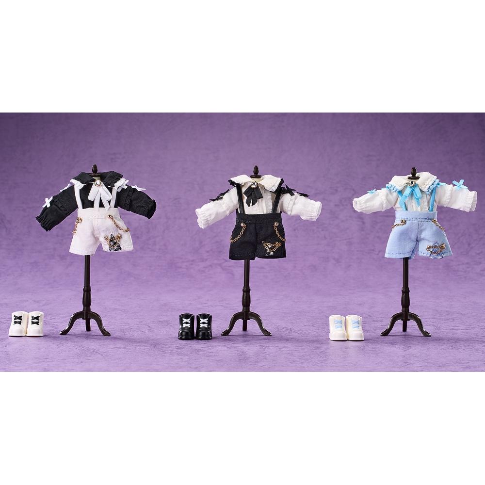 Nendoroid Nendoroid Doll Outfit Set  Suspender Shorts Set  White   Blue