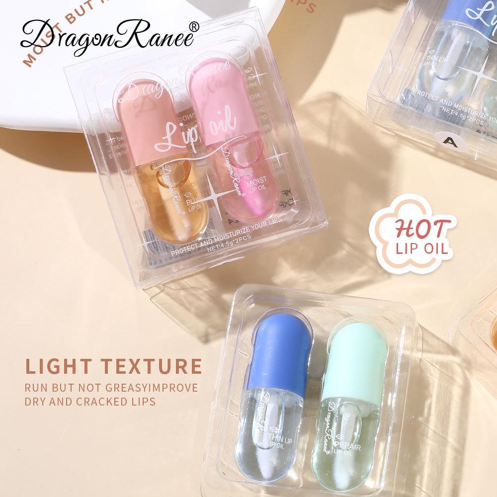 DragonRanee Ginger Mint Lip Plumper Serum - Moisturizing for Full, Thick Lips