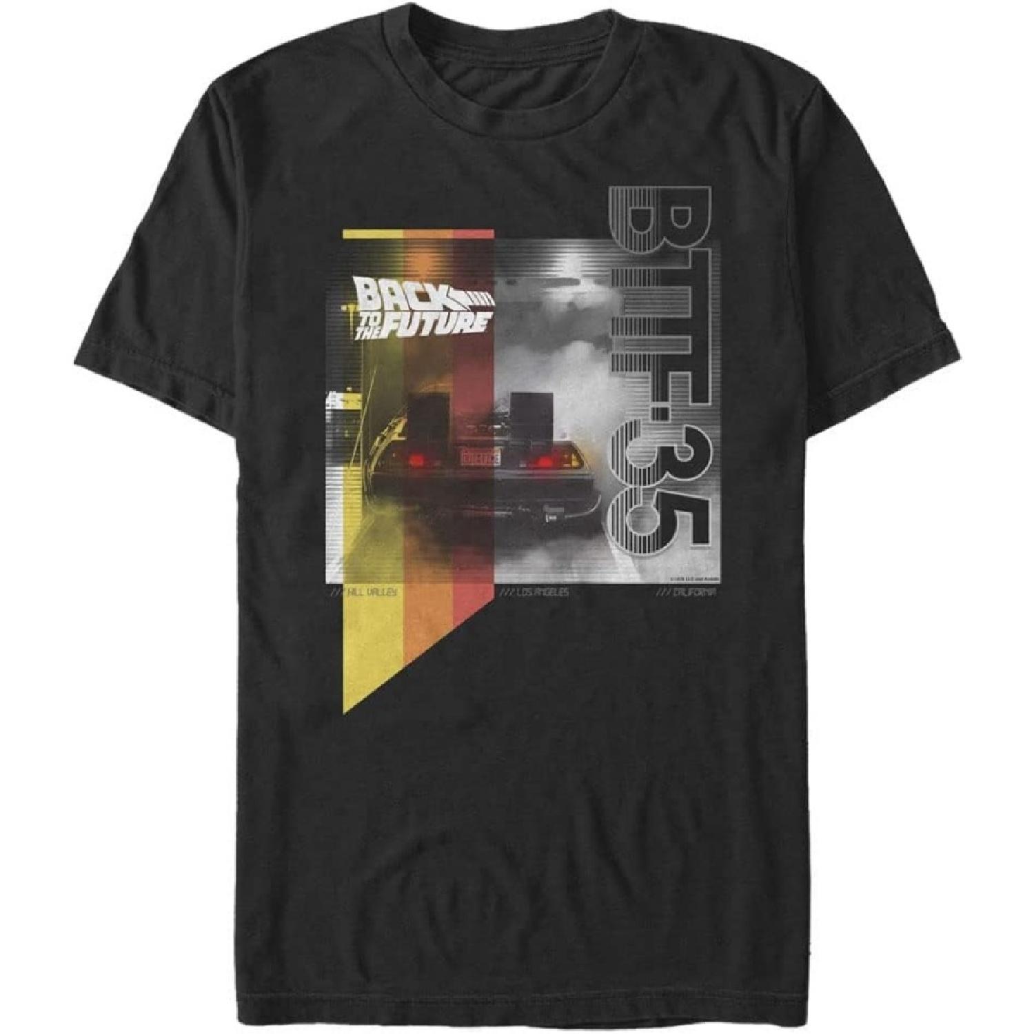 Back To The Future Men s Big & Tall Bttfsmoke S