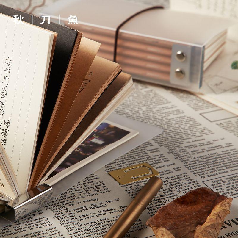 Autumn Sauries Traveler Folder PVC Journal Book