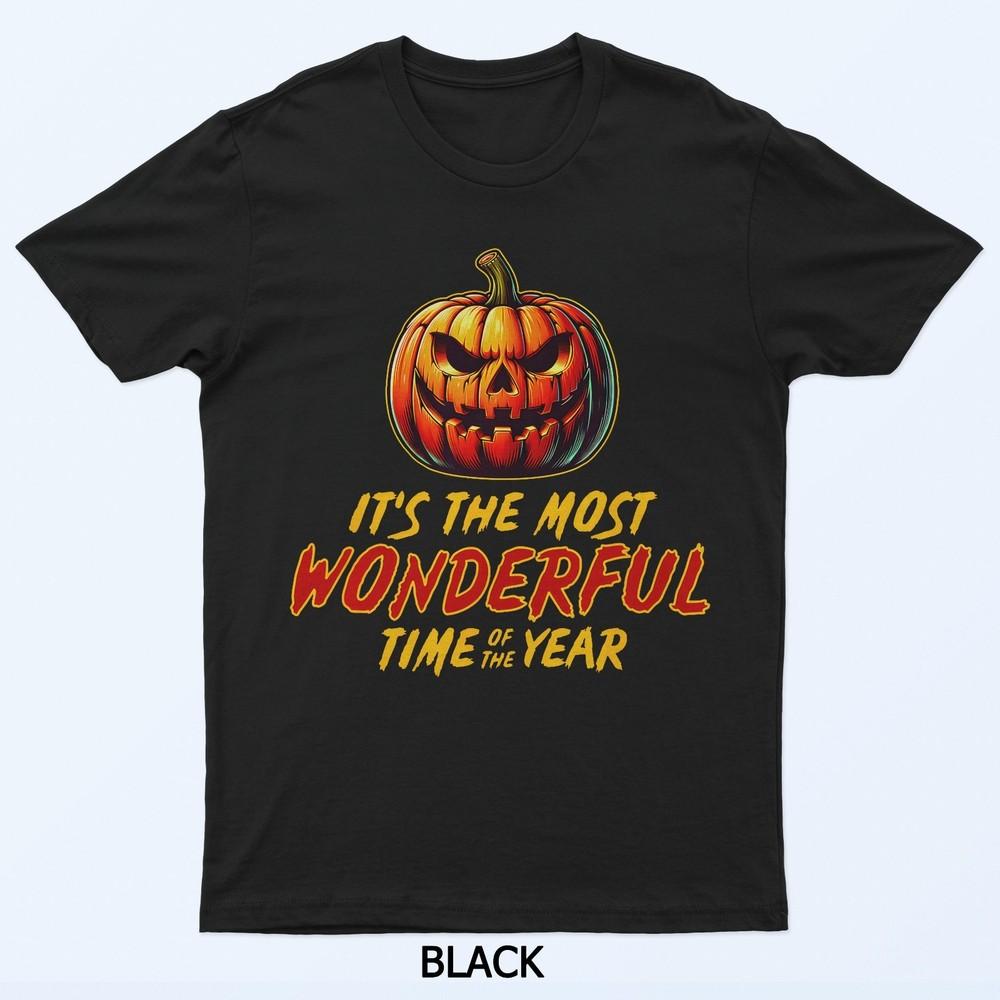 It'S The Most Wonderful Time Of The Year Jack-O-Lantern T-Shirt