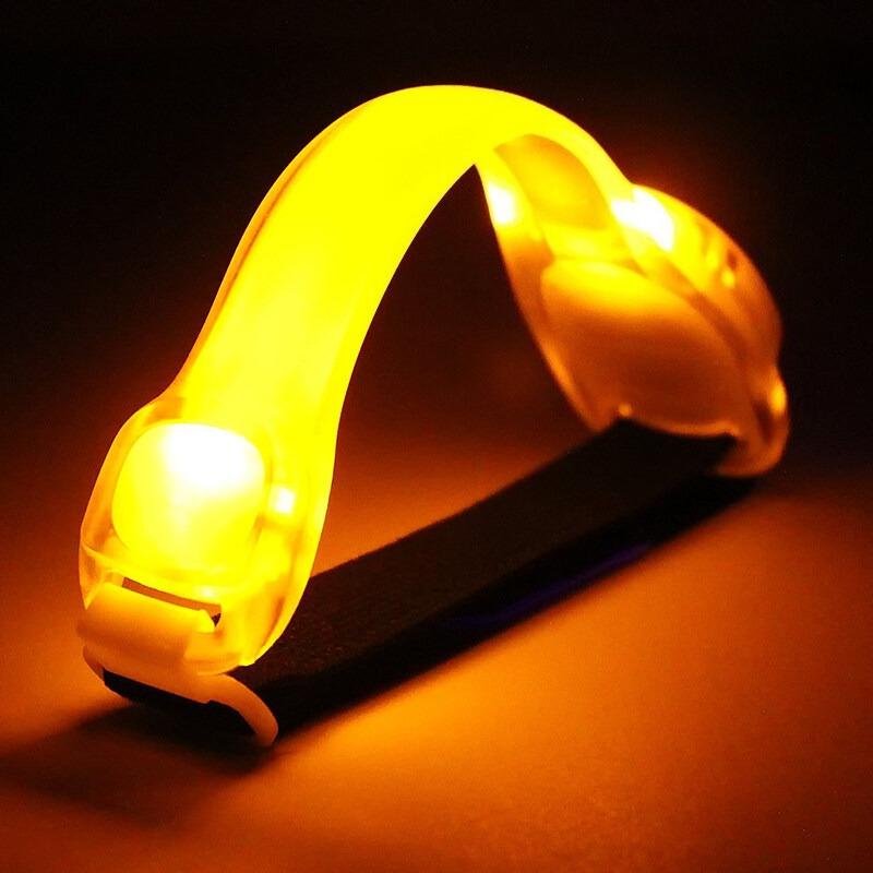 LED Light Up Armband Adjustable Wearable Running Arm Belt Glow in The Dark for Running Walking Cycling Concert Outdoor