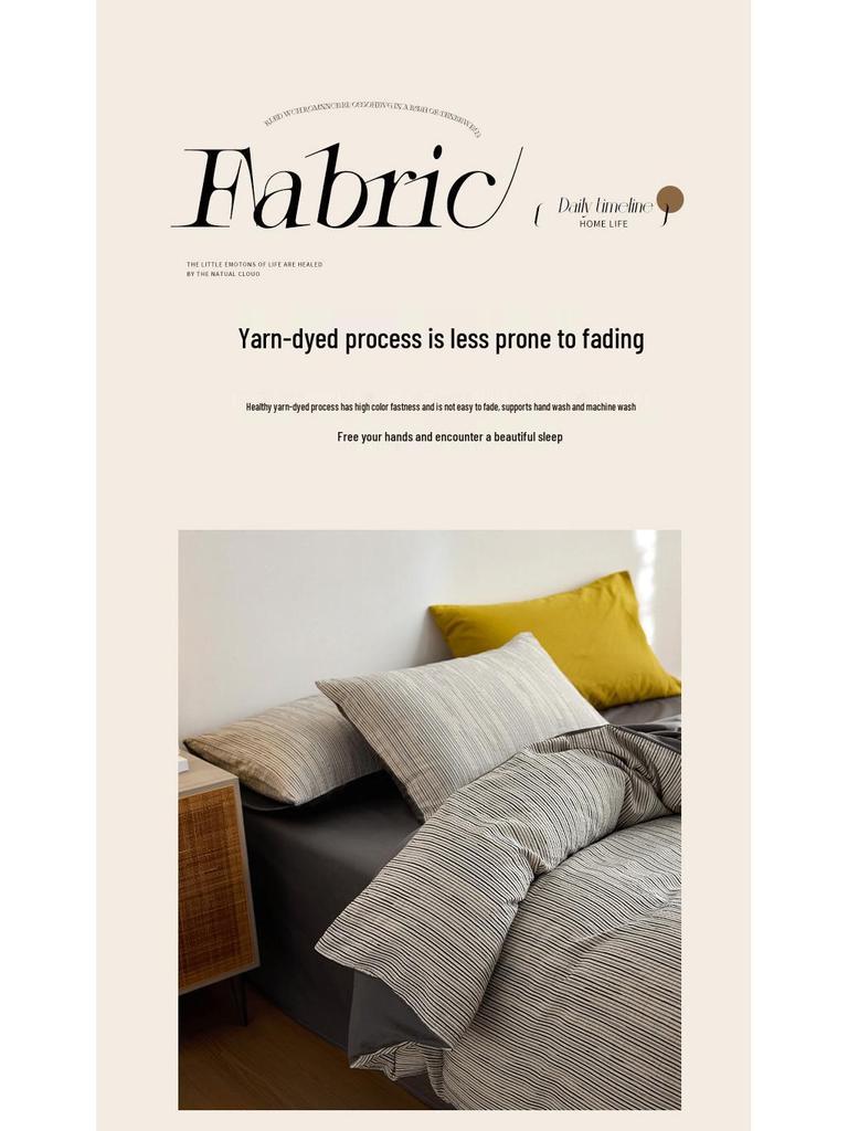 2025 Luxuriöse Winterbettwäsche aus reiner Baumwolle - Bettbezug & Bettlaken (4-teilig)