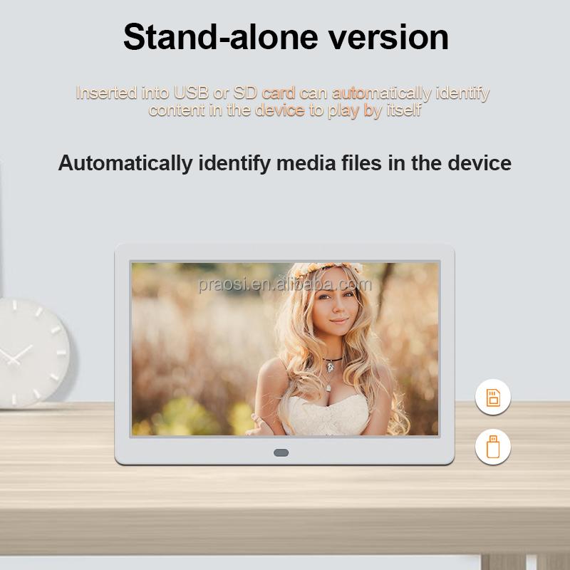 Pros Digital Photo Frame Cheap Price Bulk China Desk Photo Album Video10 Inch Functions Remote Control MP4