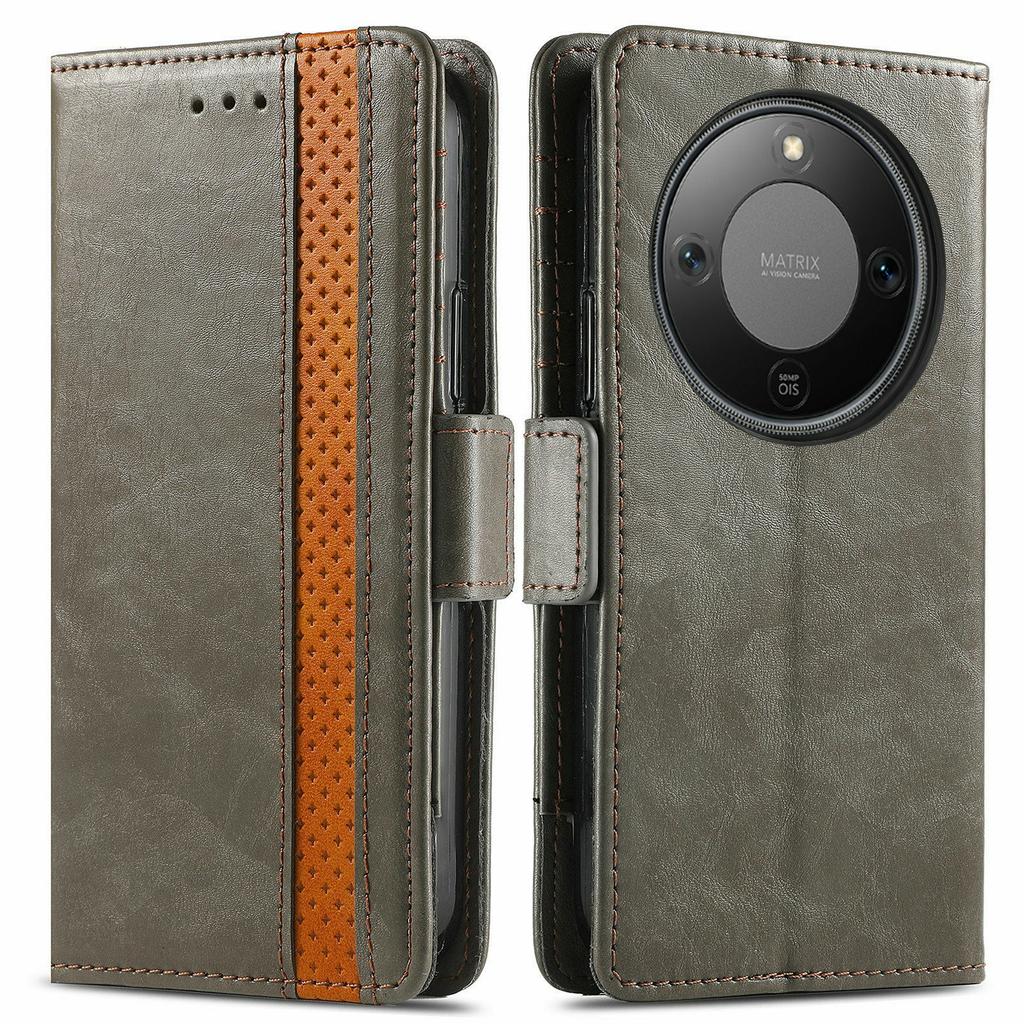 CASENEO For Honor X70 Pro 5G Phone Cases PU Leather Cover Stand with RFID Blocking Wallet