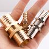 1PCS 4mm 6mm 8mm10mm 12mm 14mm 16mm 19mm 25mm Brass Barb Pipe Fitting Connector Hose Copper Pagoda Water Tube Straight Fittings