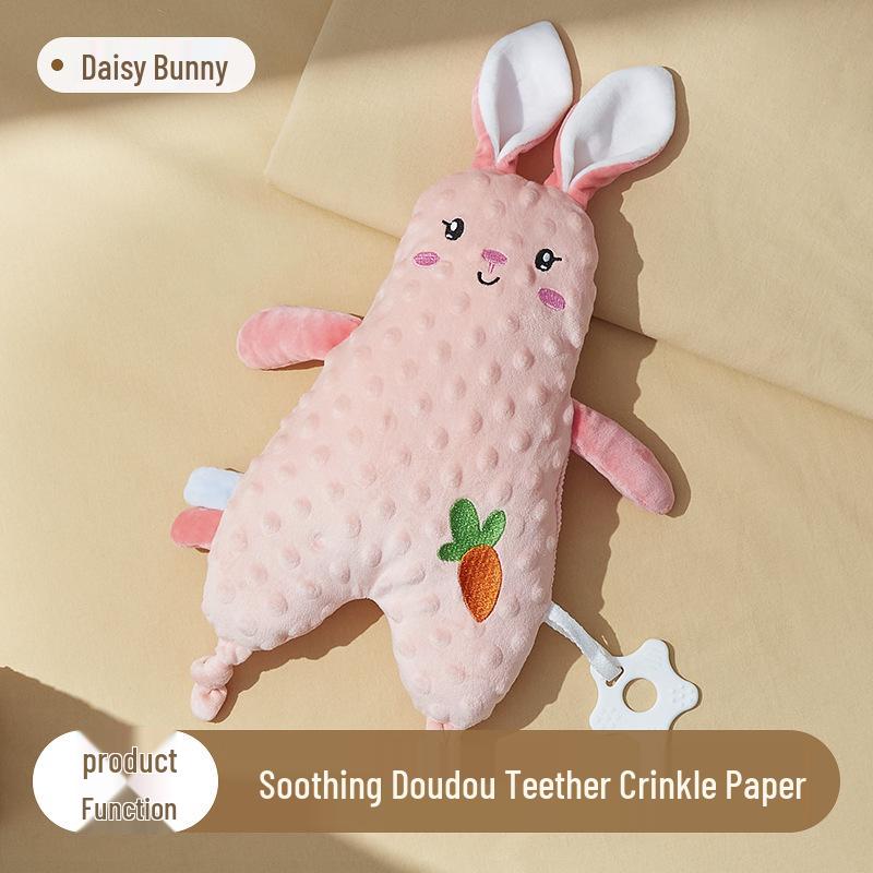 

Игрушка-кукла для облегчения прорезывания зубов с мультяшным дизайном животного и ткани Минки Small