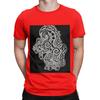 Sleipnir White on black Novelty 100 Cotton TShirt Sleipnir Tops Tees For Unisex