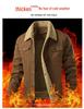 Men's Fleece-Lined Multi-Pocket Jacket: Warm Cotton and Nylon for Autumn and Winter