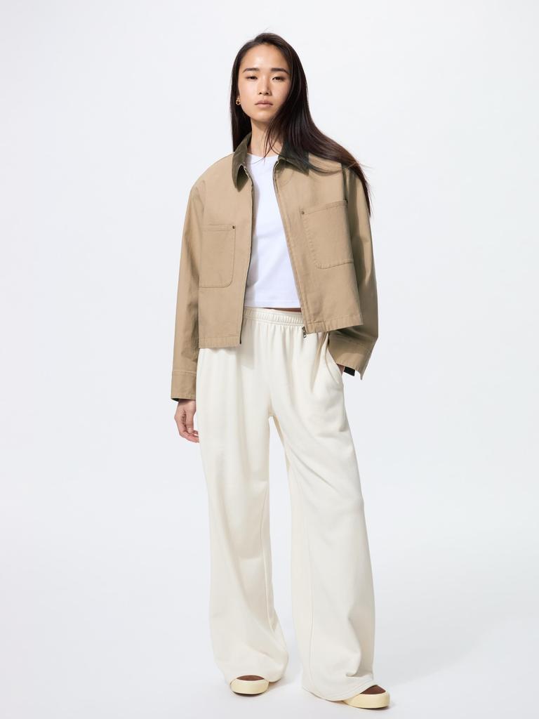 Uniqlo Sweat Wide Pants  Length 75 78cm Long