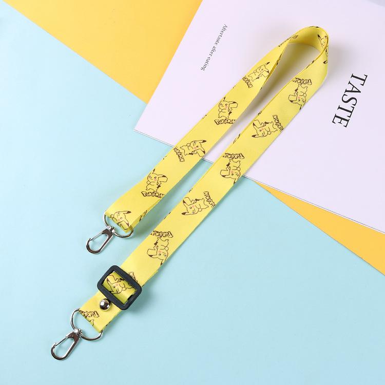 Cartoon Cute Webbing Diagonal Span Mobile Phone Case Lanyard Women S Small Bag Anti-Drop Shoulder Strap Pendant Can Be Extended Diagonal span
