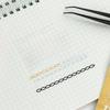Waterproof PVC Hot Stamped Silver Flower Notebook Stickers