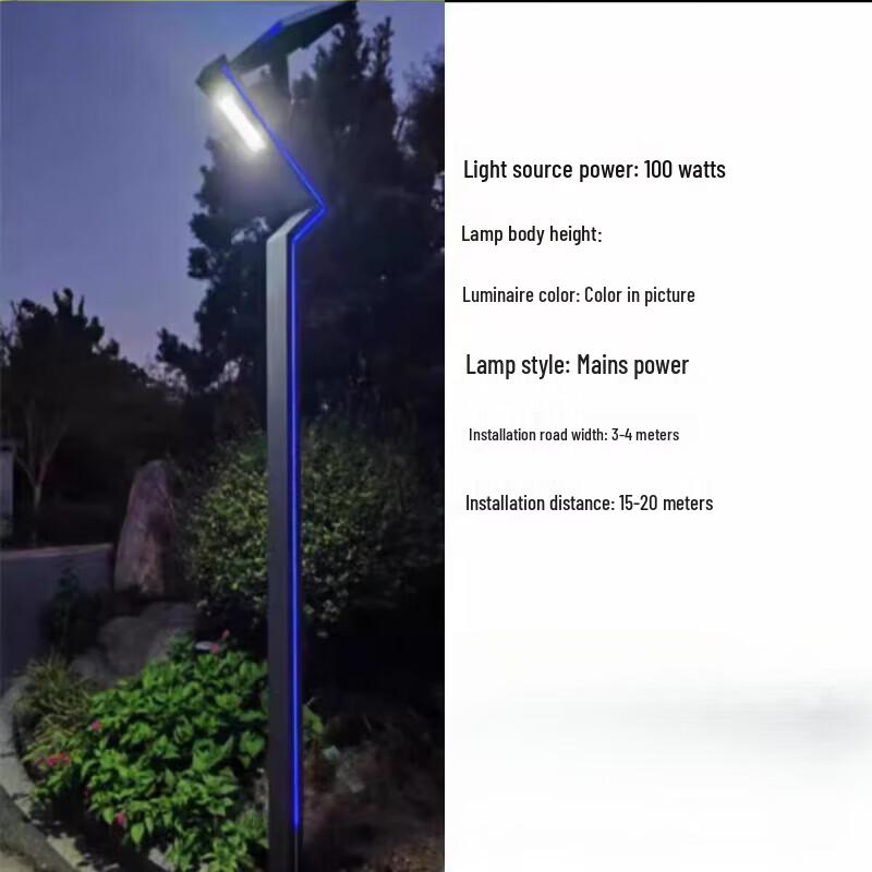 Jundingying 100W Outdoor Solar LED Garden Light